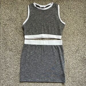 Fashion Nova Sleeveless 2 piece skirt set